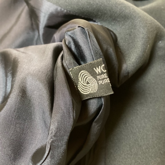 YSL Variation Rare Early 80s Military Style Wool Jacket Size 36 - Picture 6 of 16